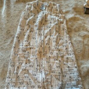 HALO Infant Sleep Sack Black Llama Print
